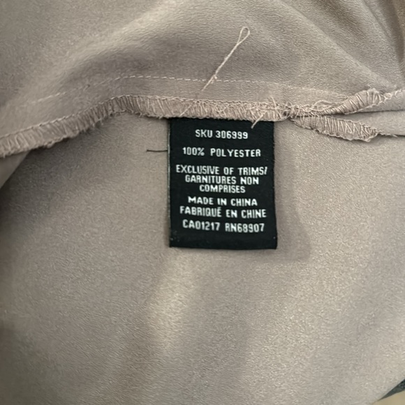 le  chateau tank top, Size large, color 'greyish ' brown - Picture 6 of 7